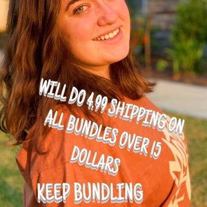 BUNDLE FOR DISCOUNTED SHIPPING